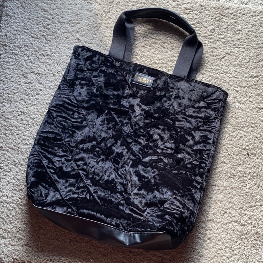 Victoria’s Secret velvet tote